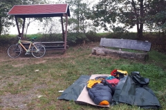 Wild-Campieren bei Altenburg
